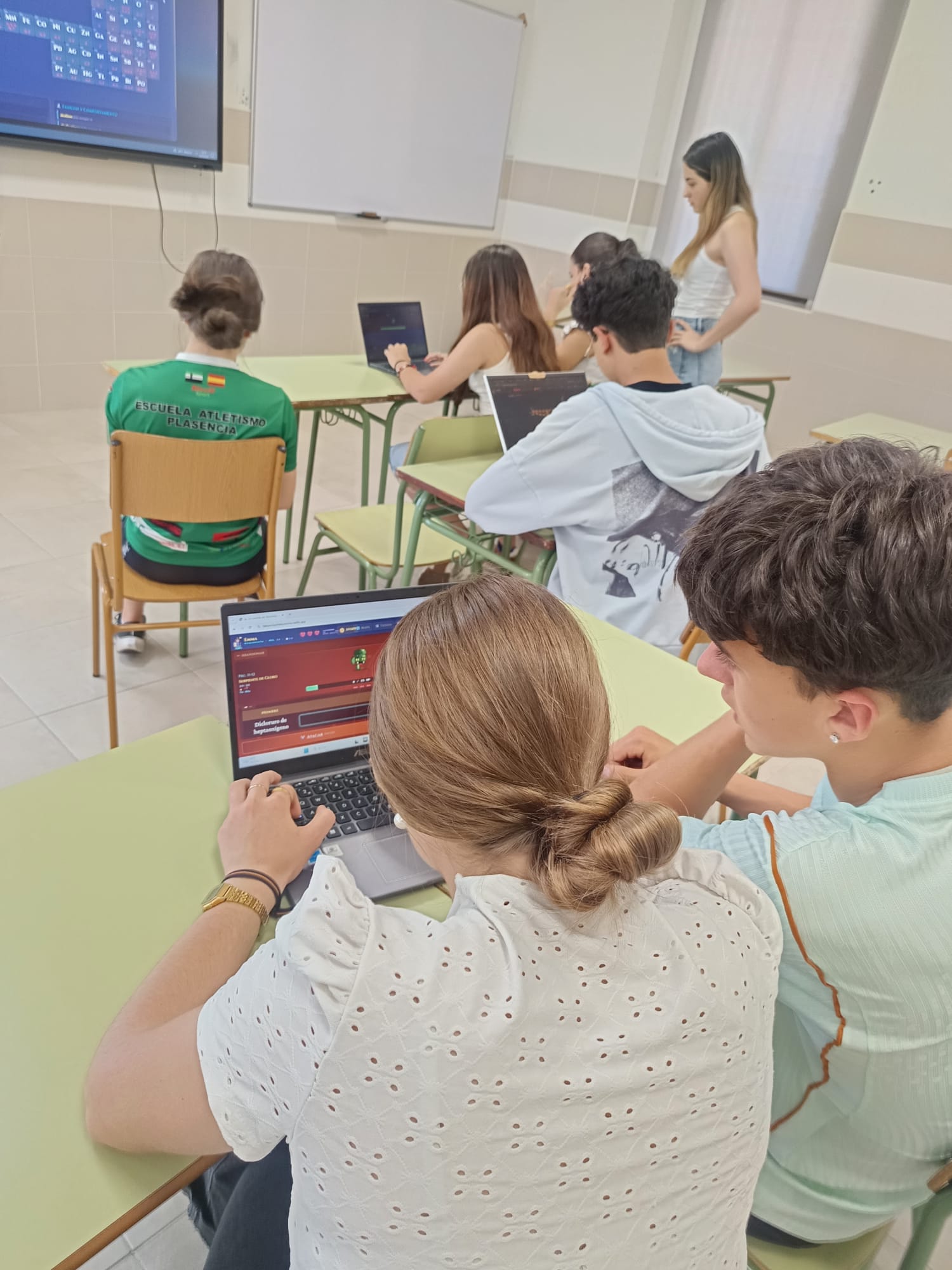 Sesión en el aula